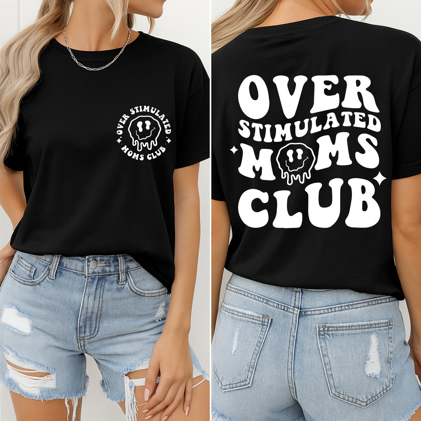 Overstimulated Moms Club T-Shirt
