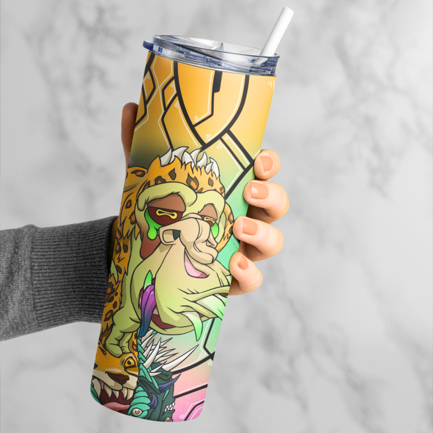 Custom Roc Sol Tumbler Collab - BAYC / MAYC