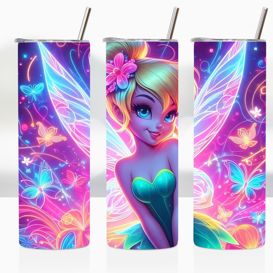Tinkerbell Glow-Up Tumbler- 20 oz