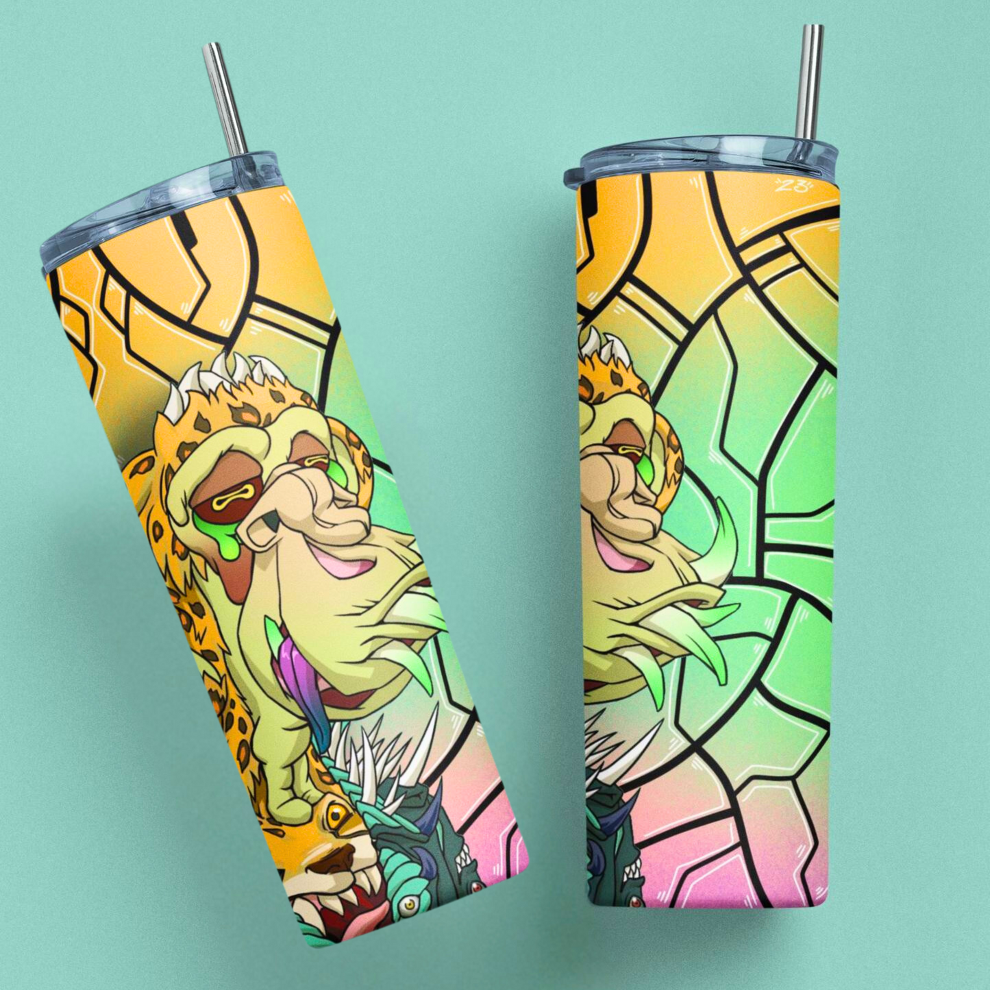 Custom Roc Sol Tumbler Collab - BAYC / MAYC