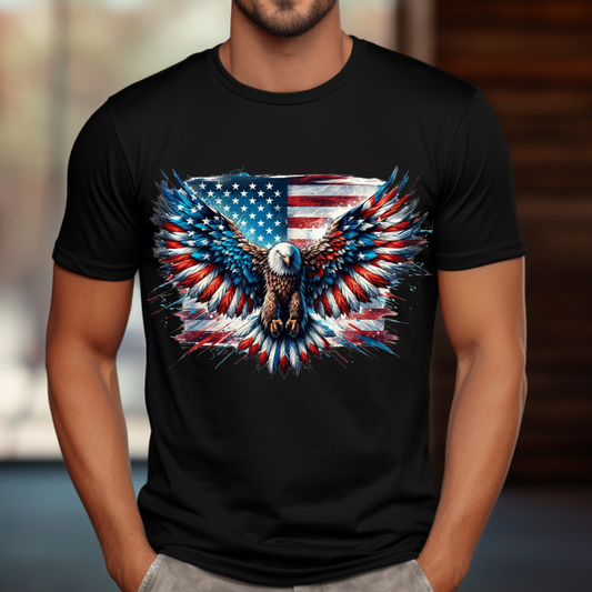 American Eagle Flag T-Shirt