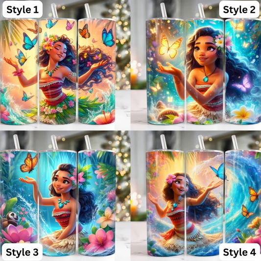 Moana Vibes Tumbler- 20 oz