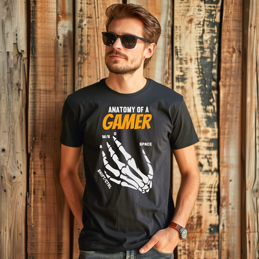 Anatomy of a Gamer T-Shirt