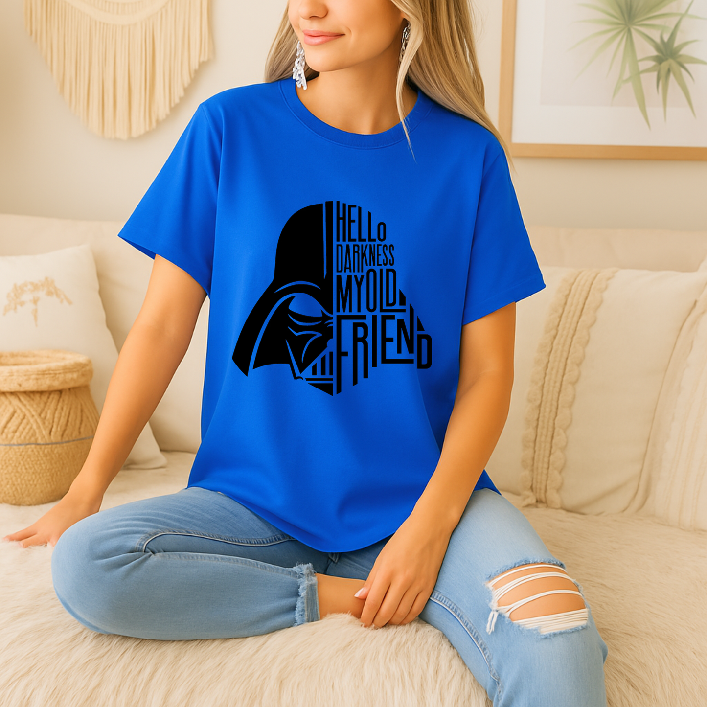 Hello Darkness Darth T-Shirt