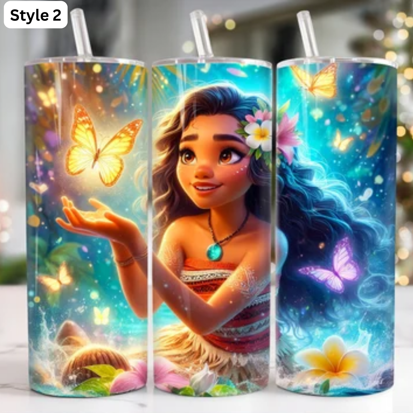 Moana Vibes Tumbler- 20 oz