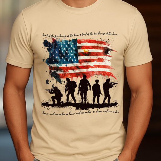 Honor & Remember Patriotic T-Shirt