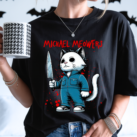 Michael Meowers Halloween T-Shirt