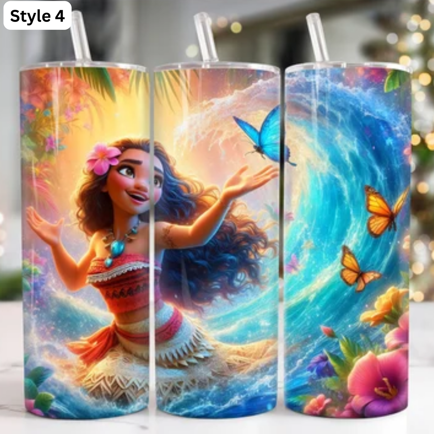 Moana Vibes Tumbler- 20 oz
