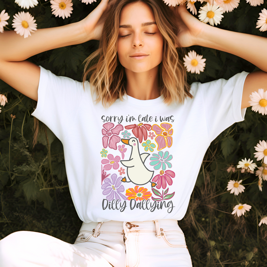 Dilly Dallying Duck T-Shirt