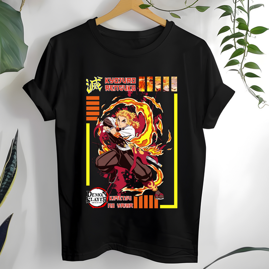 Rengoku Flame Pillar T-Shirt