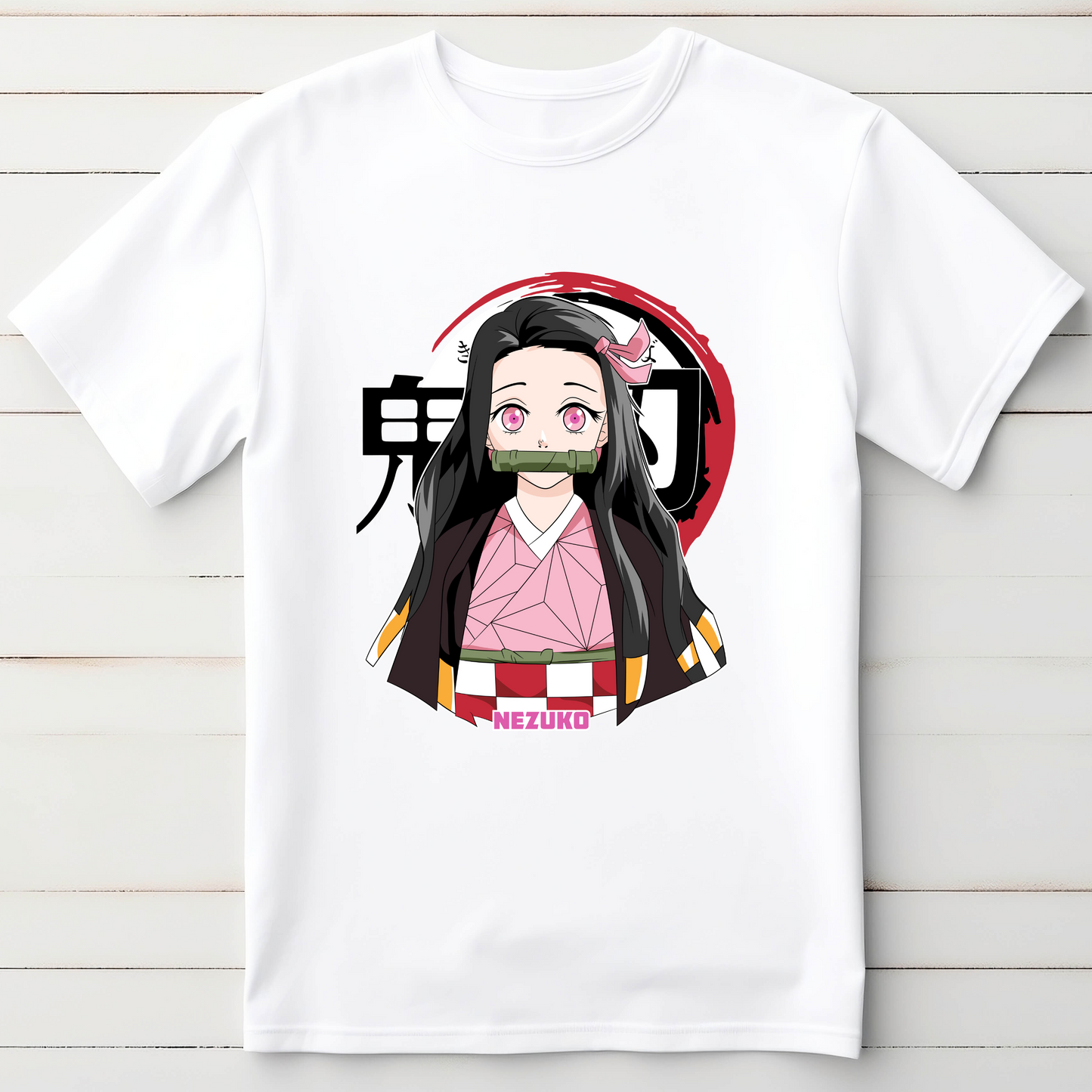 Nezuko Kawaii Portrait T-Shirt