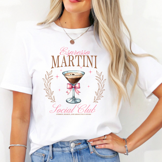 Espresso Martini Social Club T-Shirt