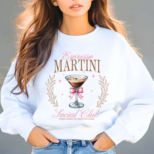 "Espresso Martini Social Club" Sweatshirt