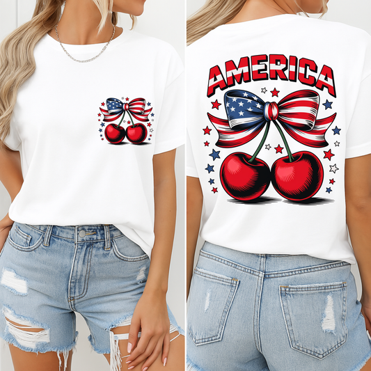 America Sweetheart Cherry T-Shirt