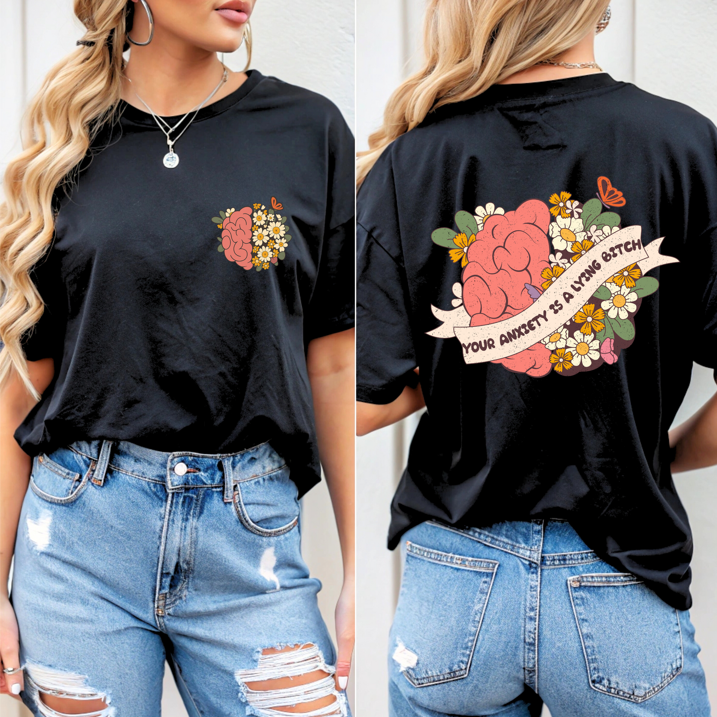 Camiseta con lazo de Baseball Mama