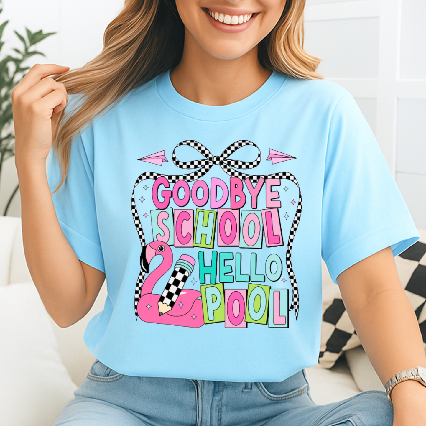 Goodbye School, Hello Pool T-Shirt