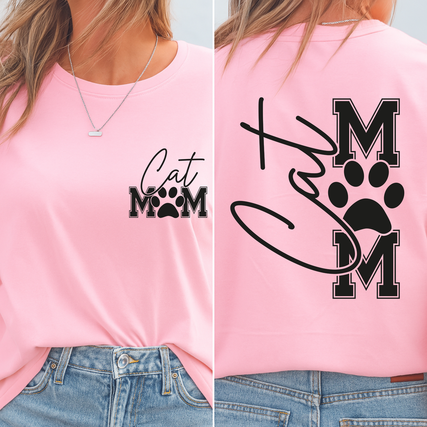 Cat Mom T-Shirt