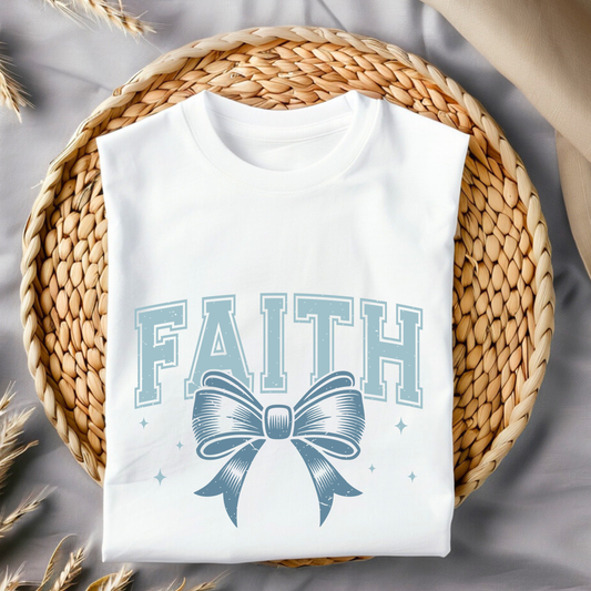 "Faith & Bows" T-Shirt