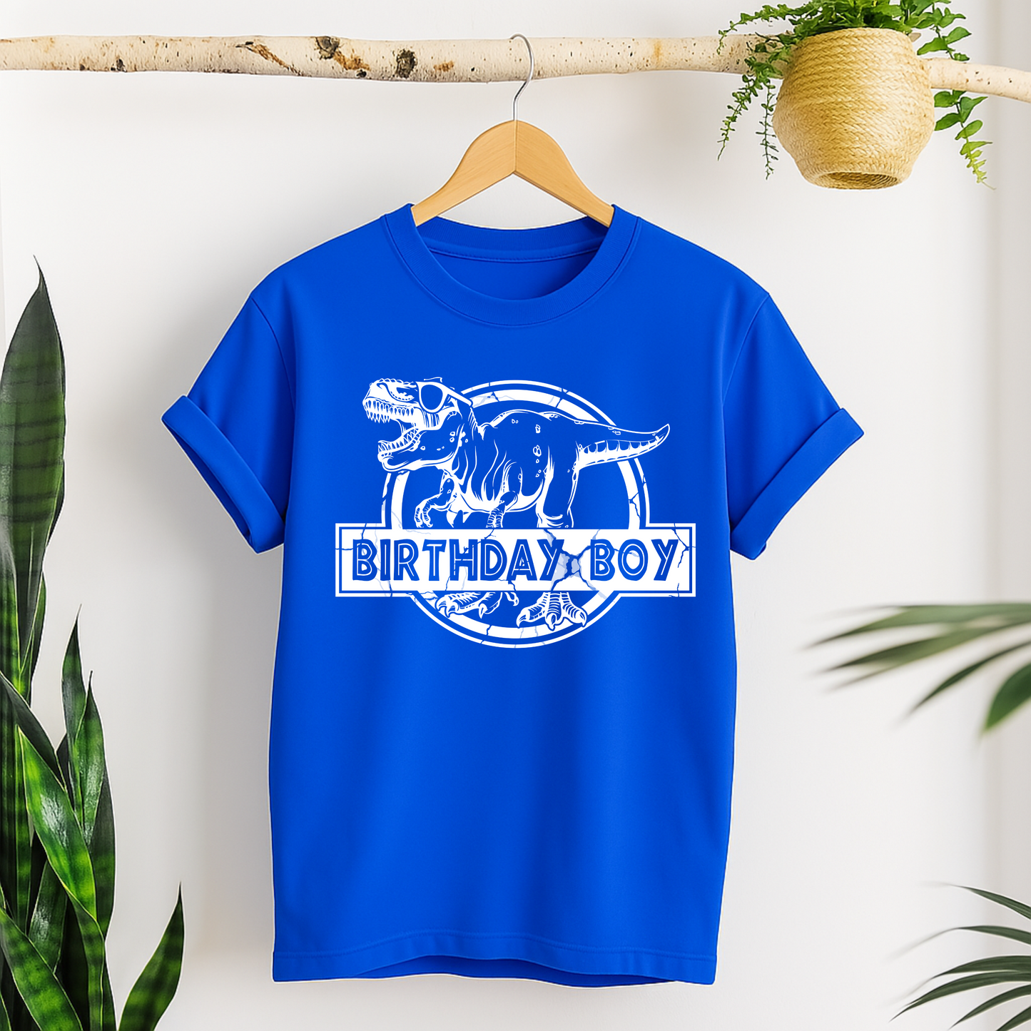Birthday Boy T-Rex T-Shirt