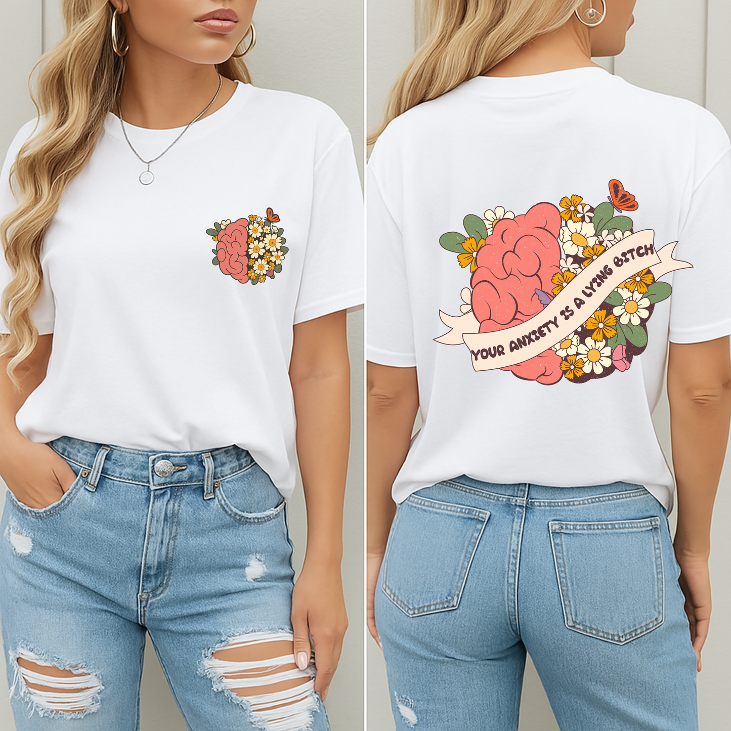 Camiseta con lazo de Baseball Mama