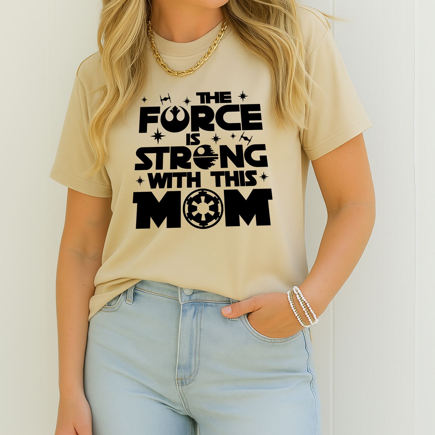 The Force is Strong With This Mom T-Shirt