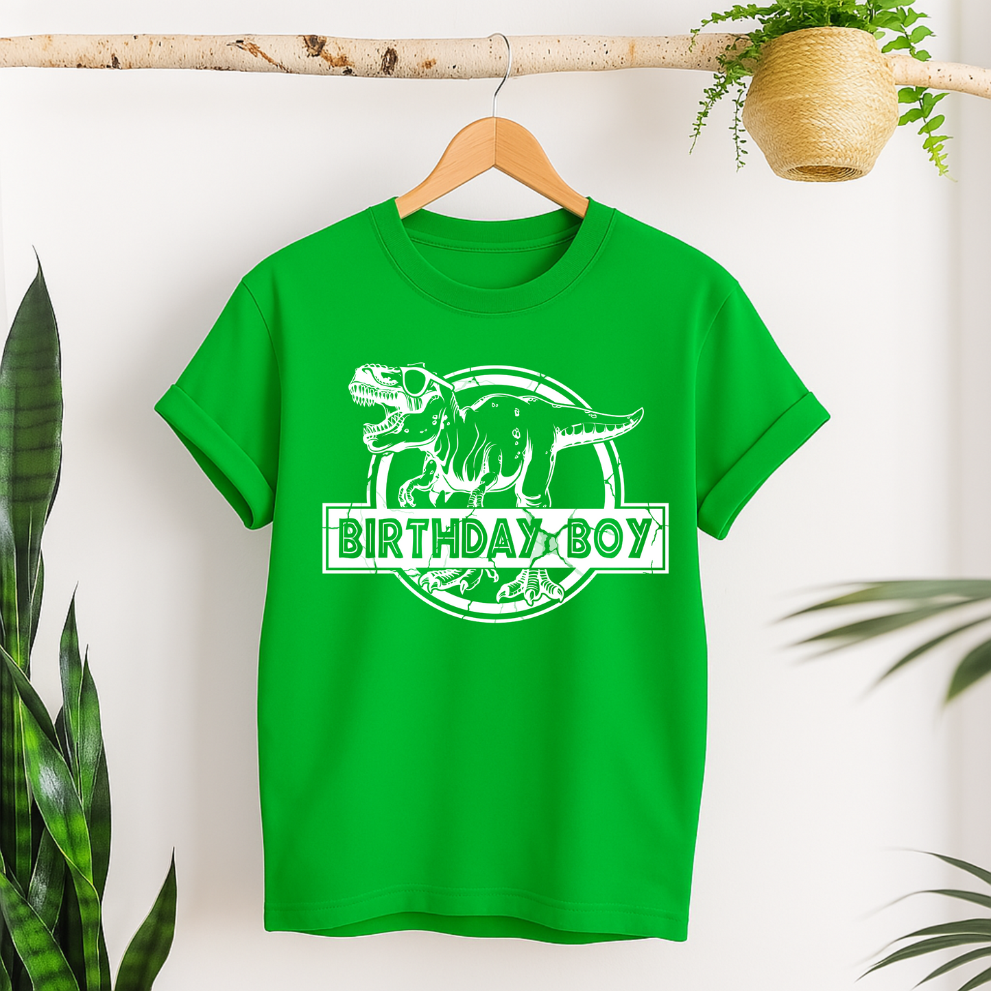 Birthday Boy T-Rex T-Shirt