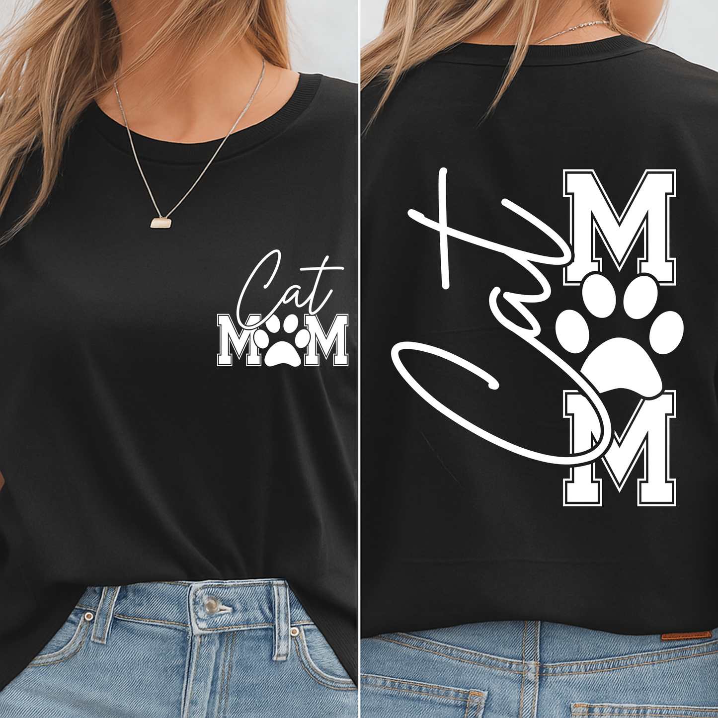 Cat Mom T-Shirt