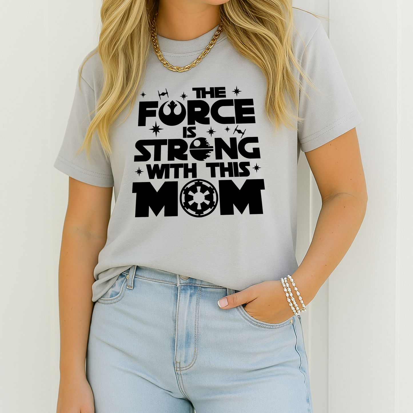 The Force is Strong With This Mom T-Shirt