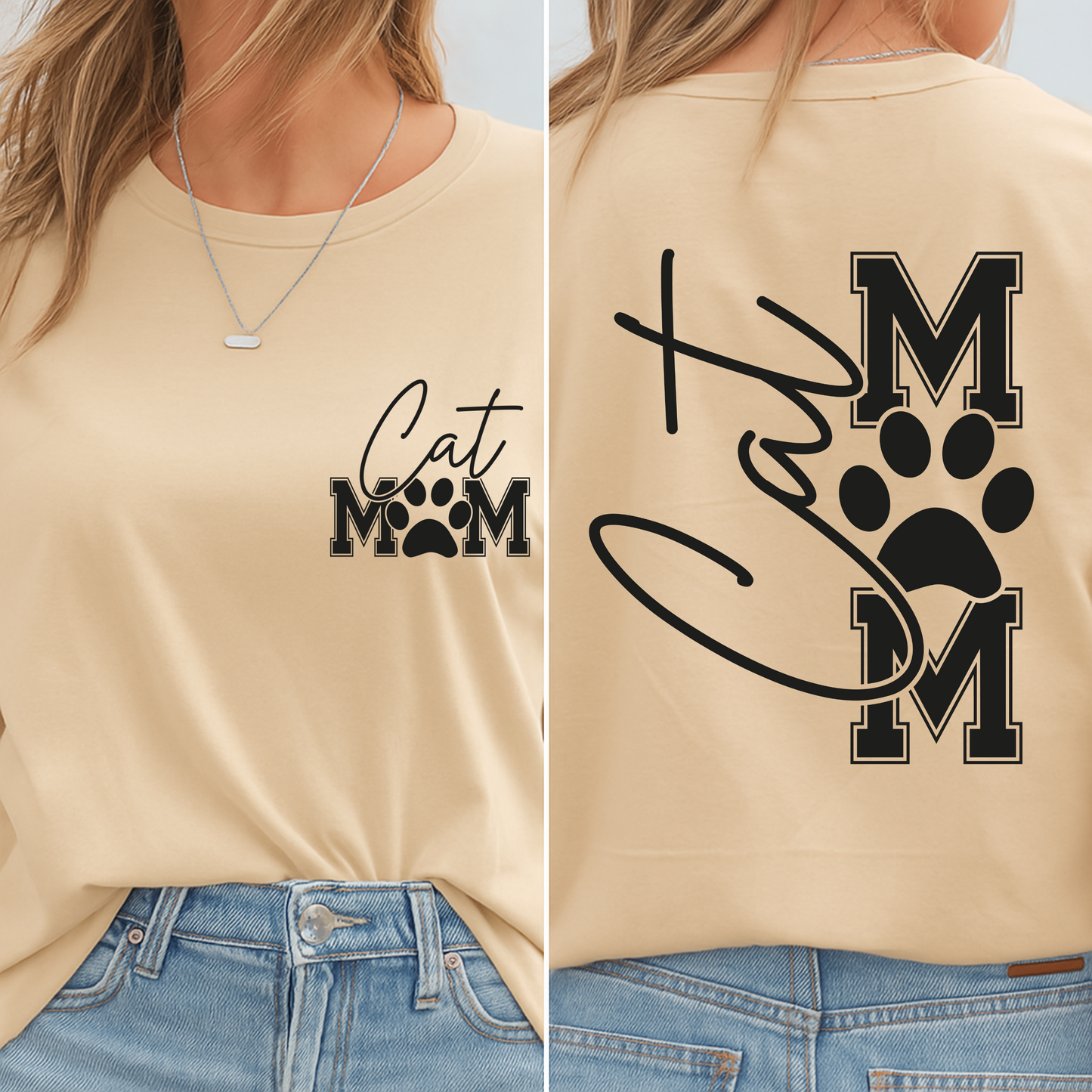 Cat Mom T-Shirt