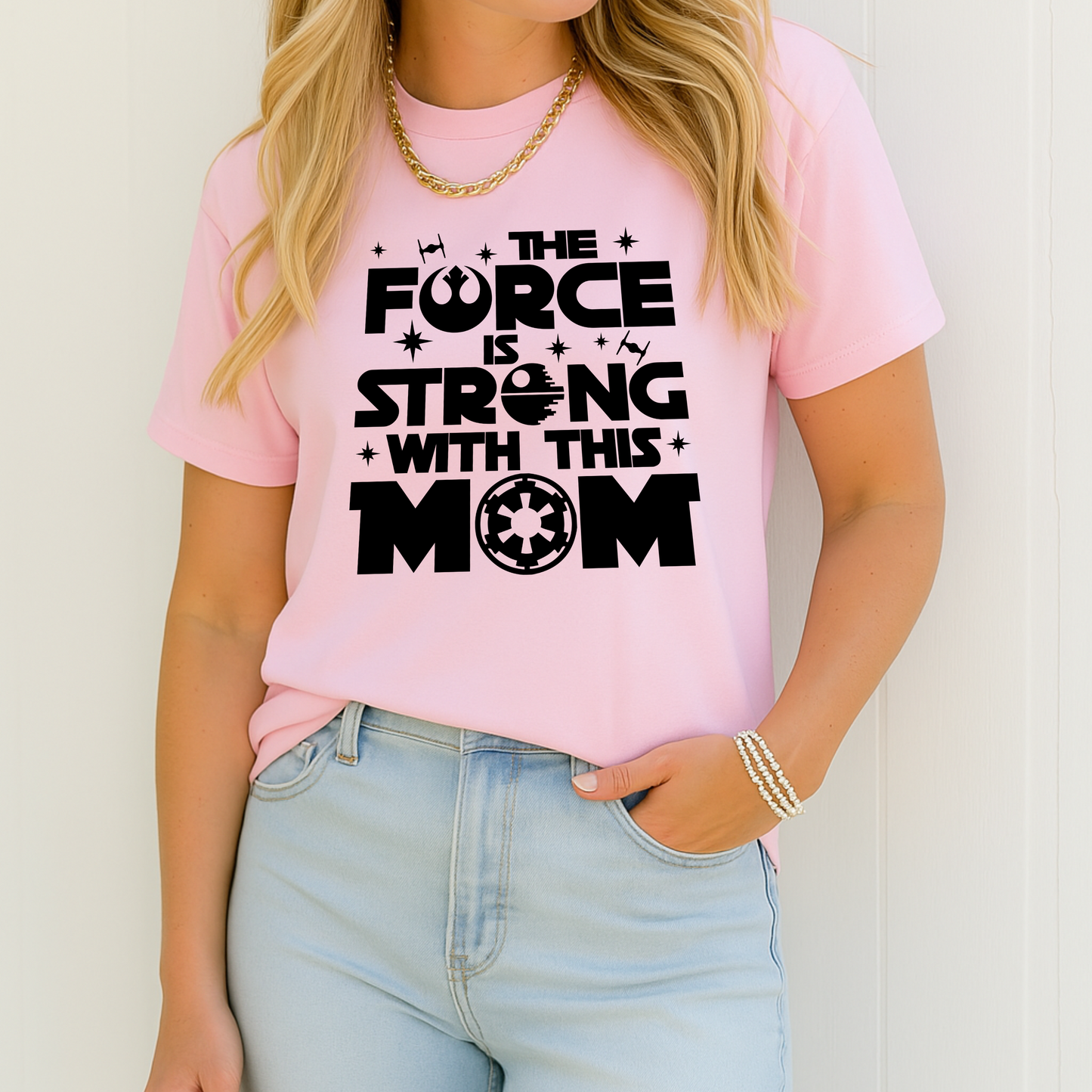 The Force is Strong With This Mom T-Shirt