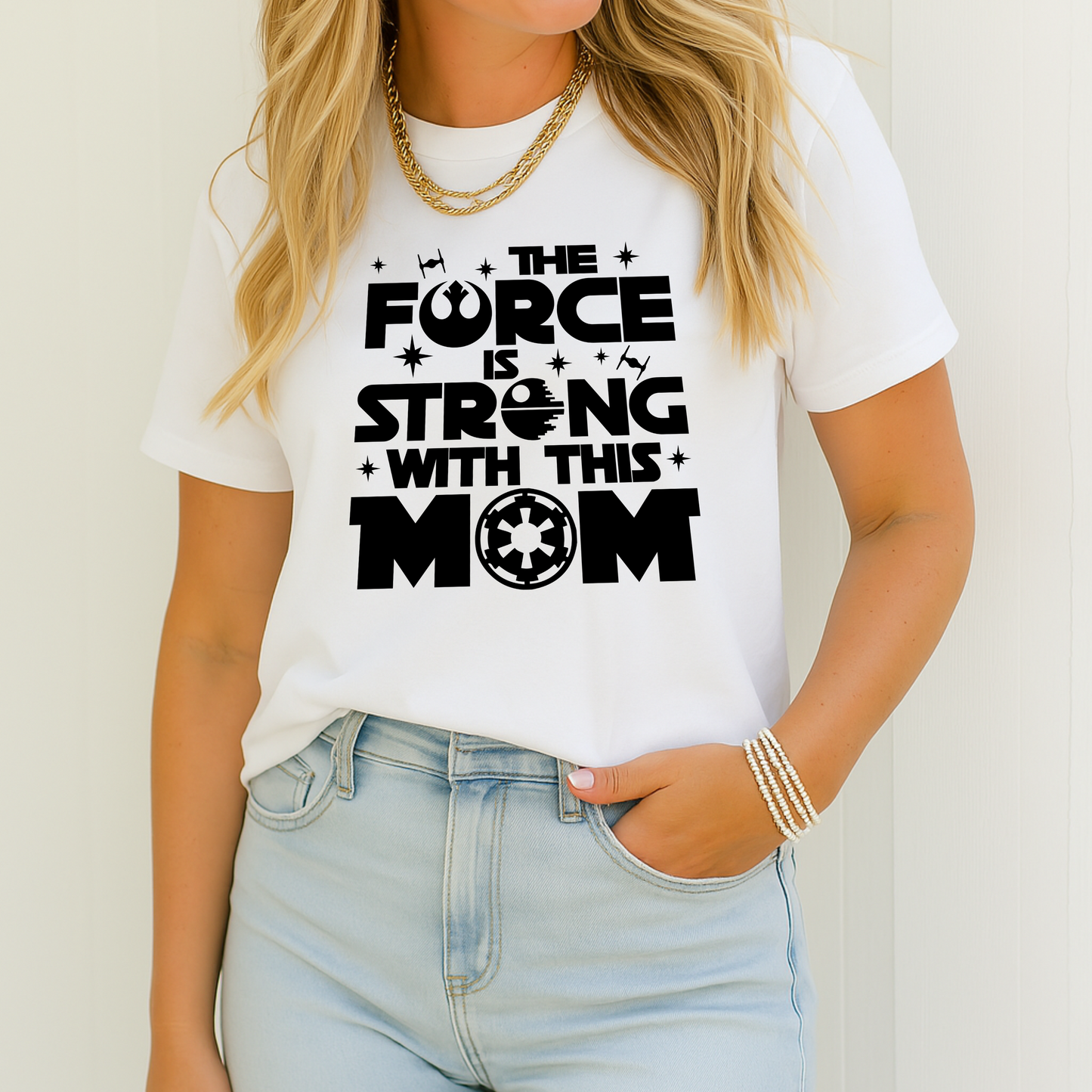The Force is Strong With This Mom T-Shirt