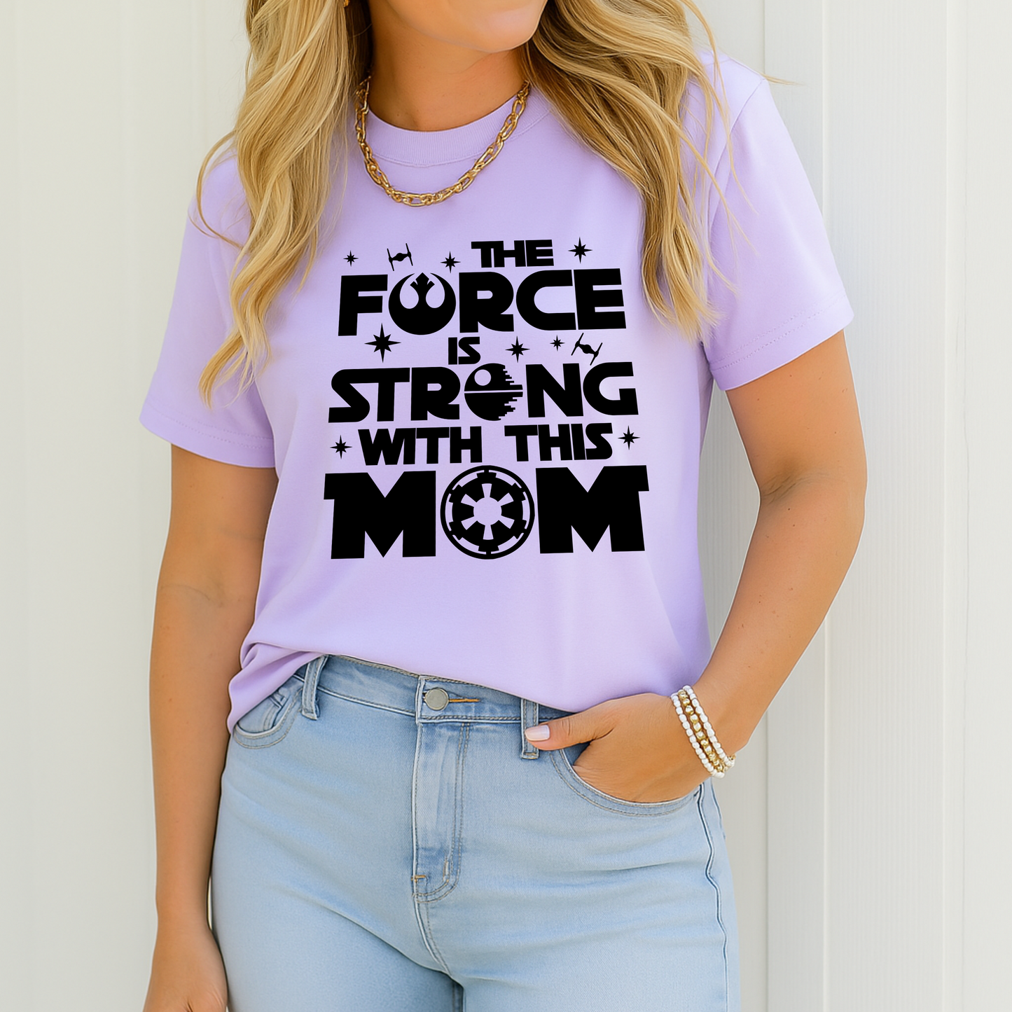 The Force is Strong With This Mom T-Shirt