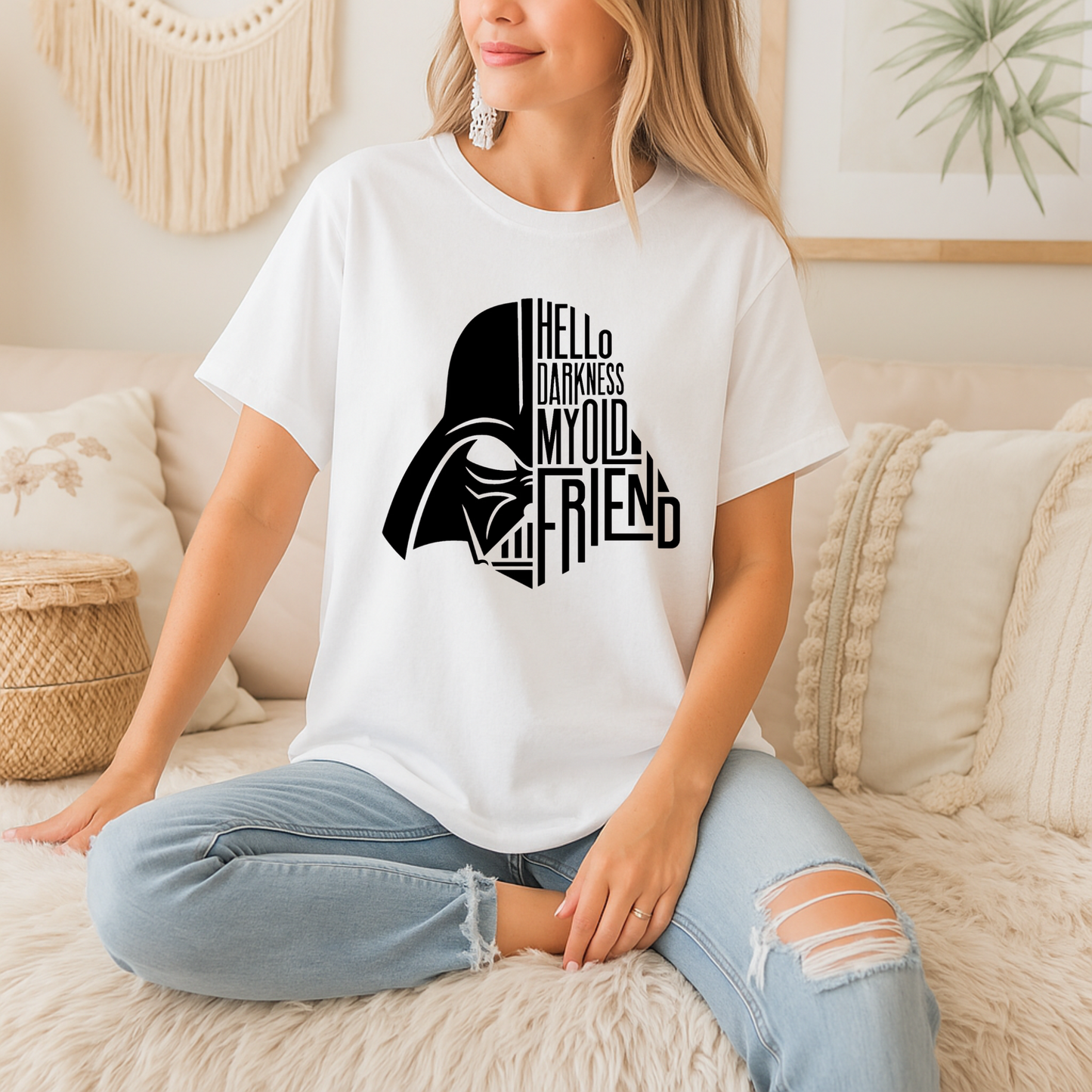 Hello Darkness Darth T-Shirt