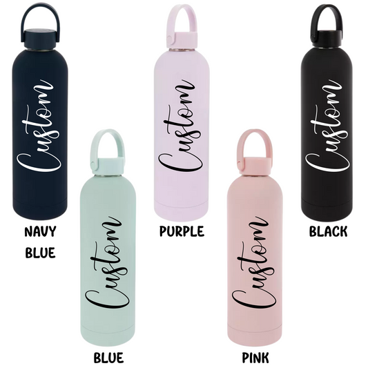 Custom Matte Water Bottle – 16 oz