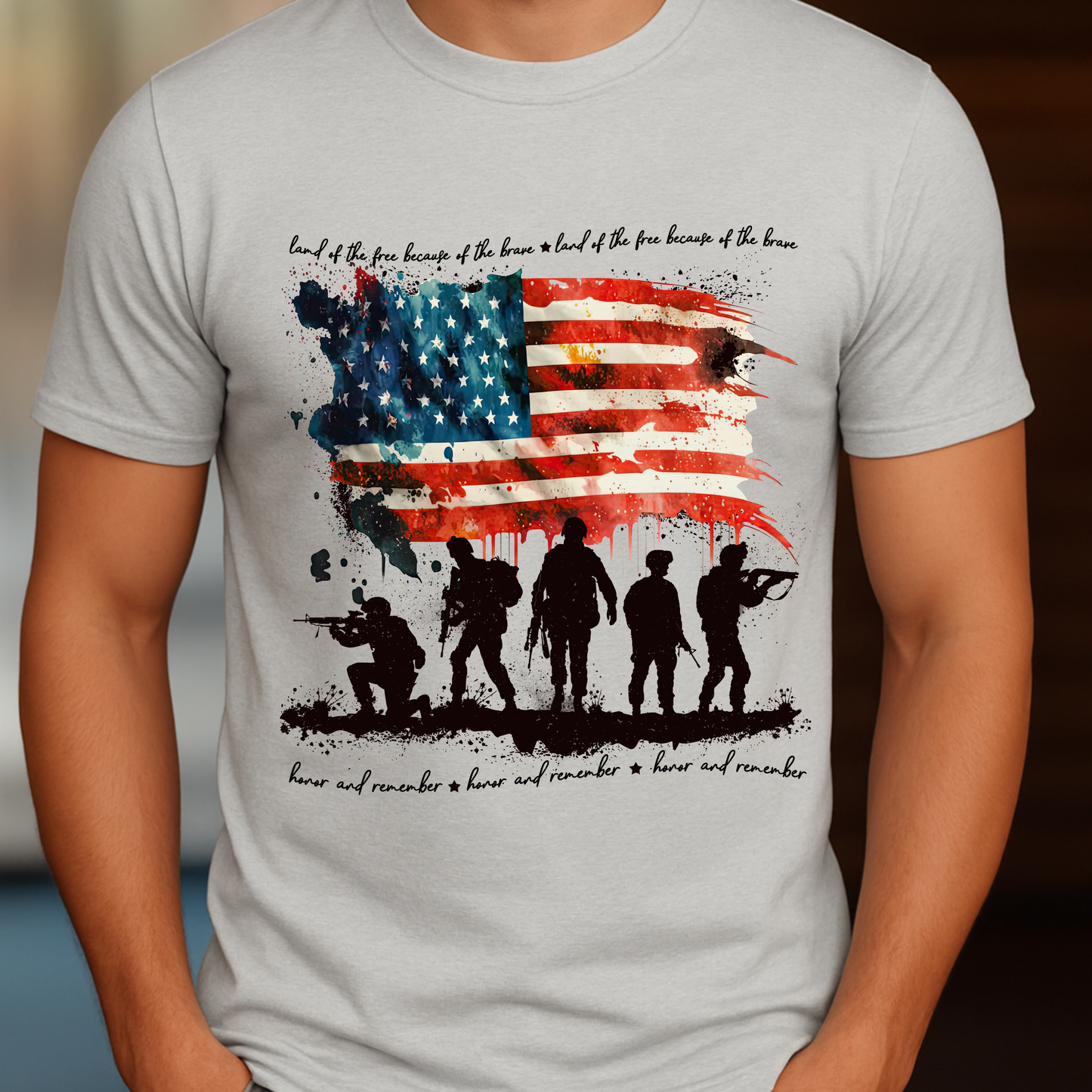 Honor & Remember Patriotic T-Shirt