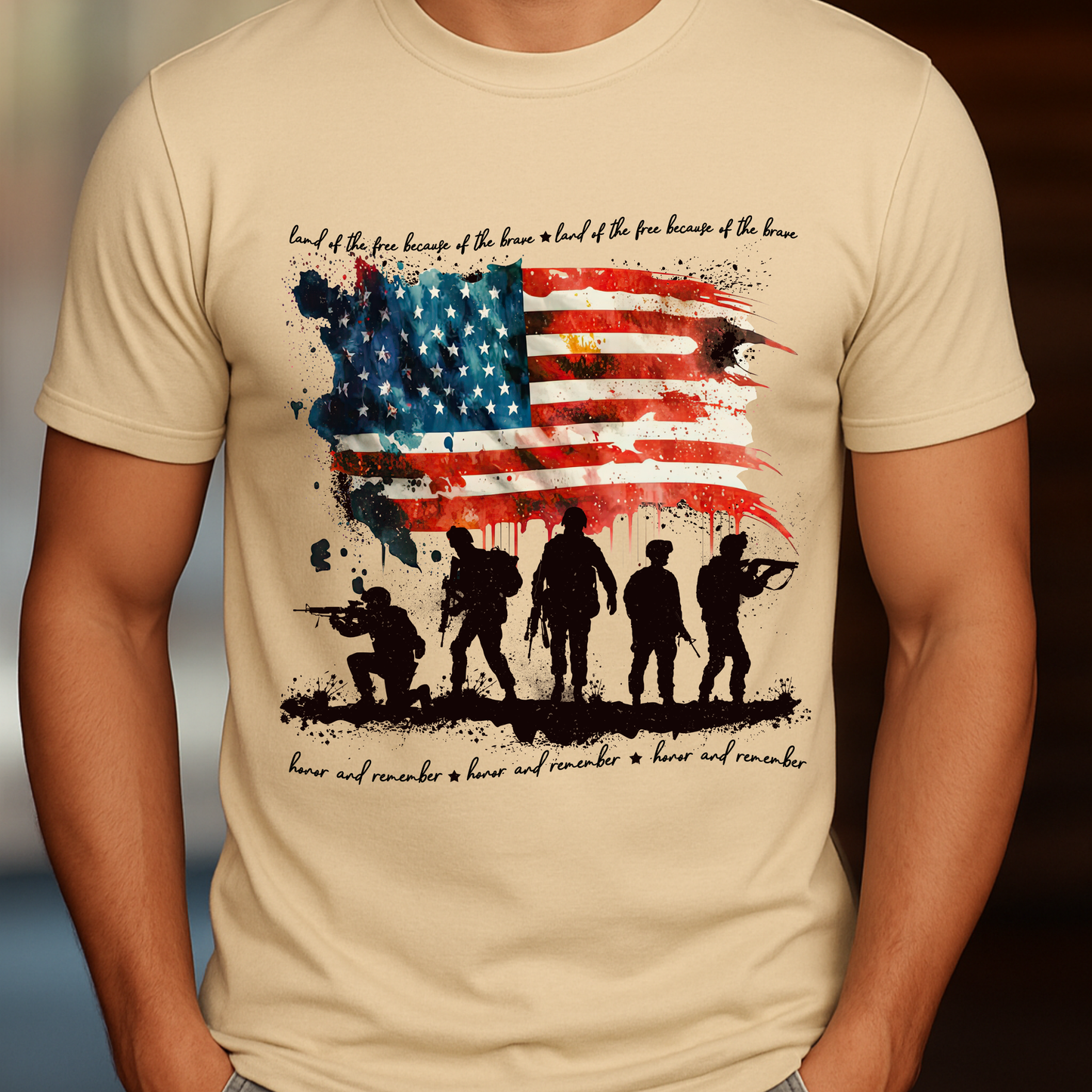 Honor & Remember Patriotic T-Shirt