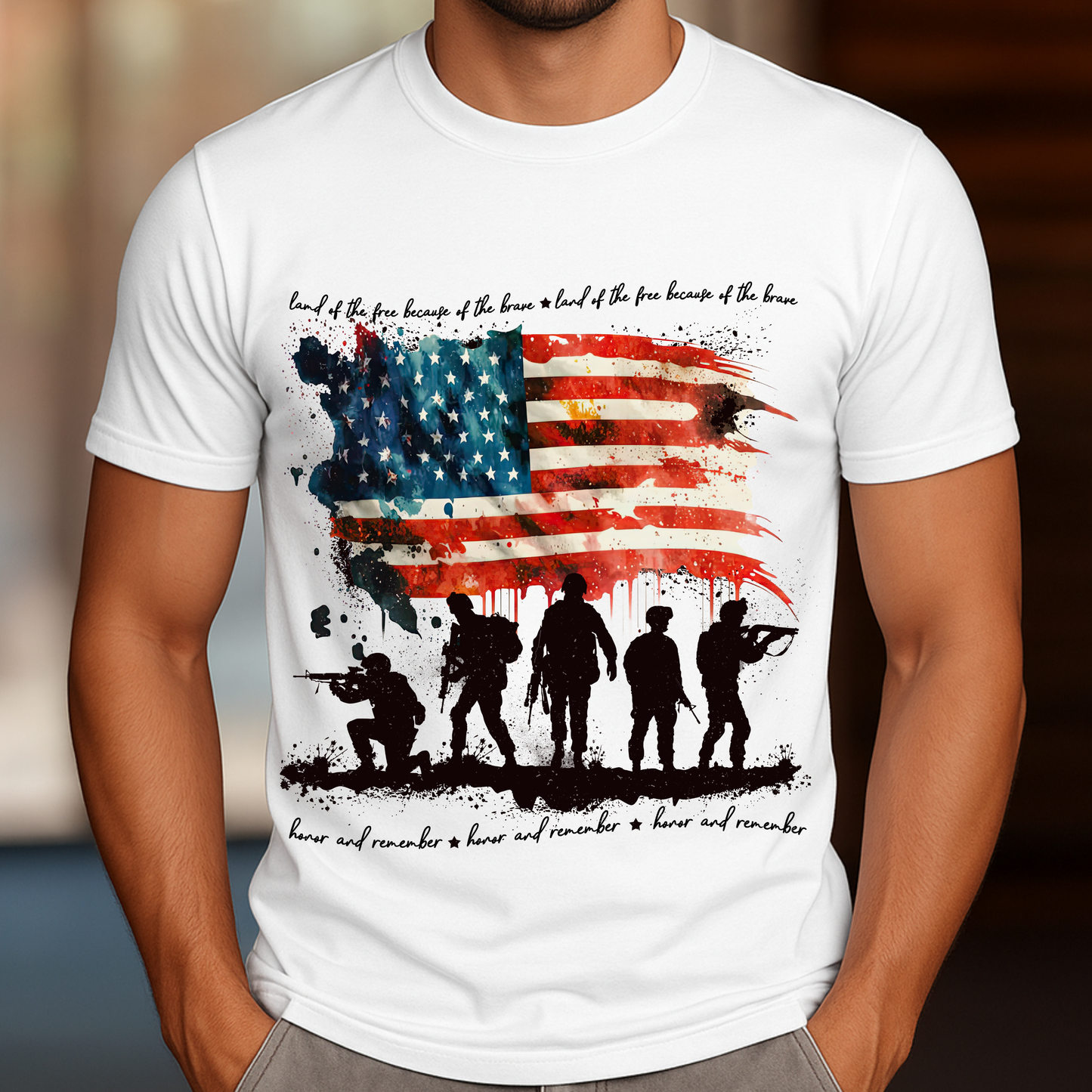 Honor & Remember Patriotic T-Shirt