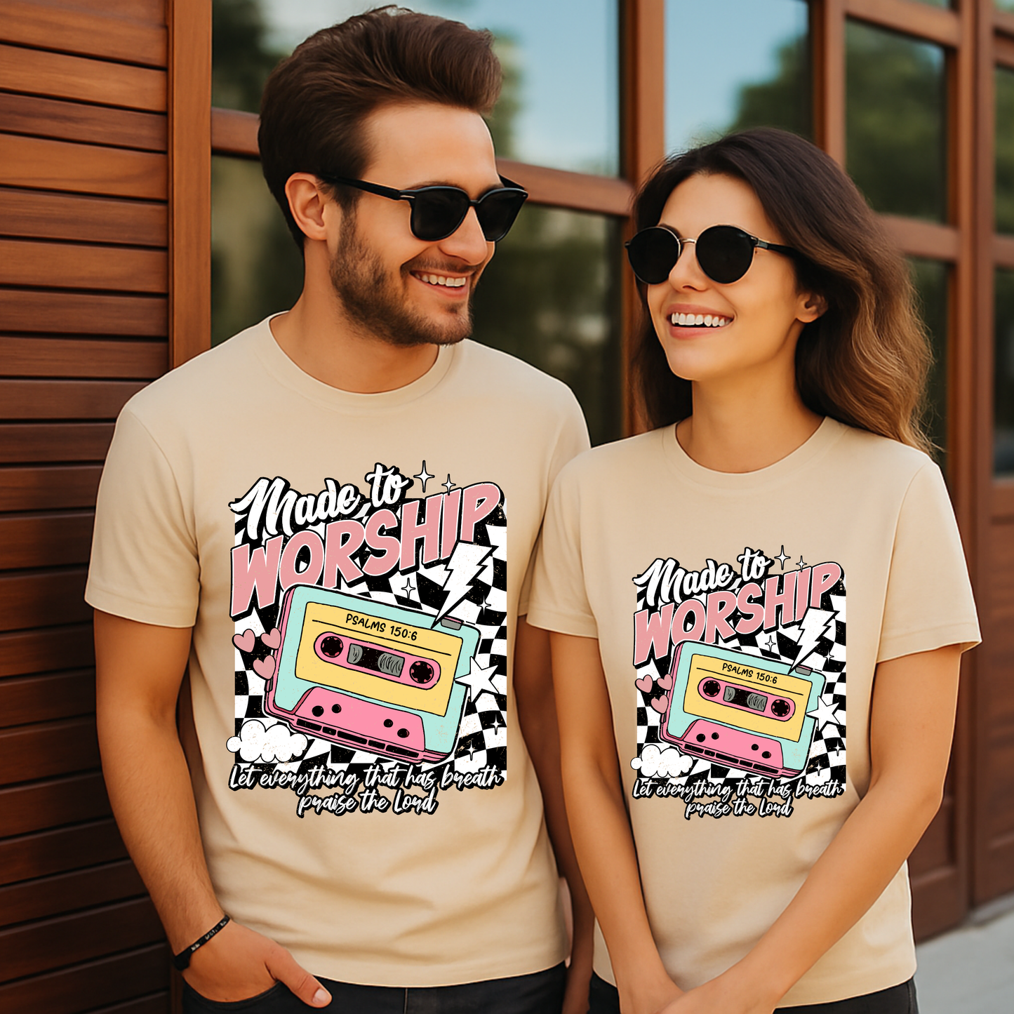 Made to Worship Adult T-Shirt