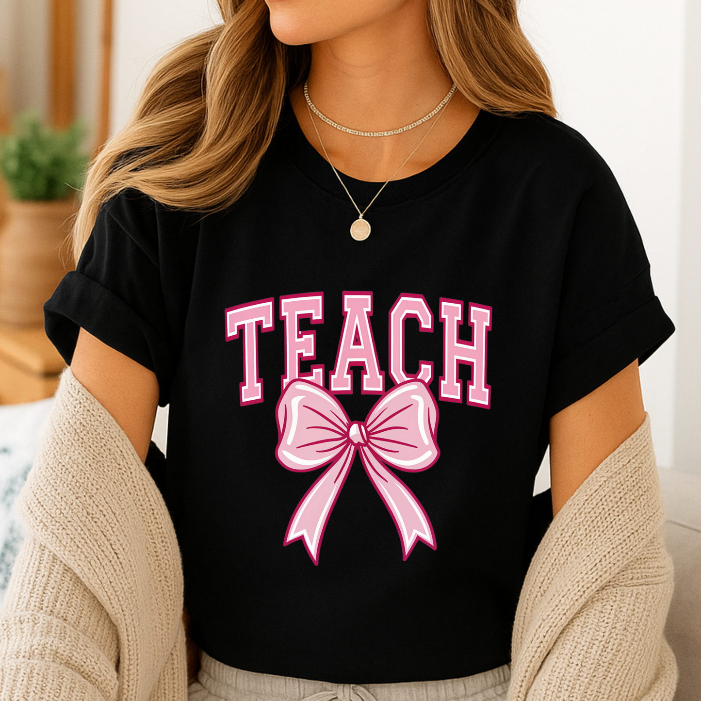 Camiseta Baseball Mama Bow