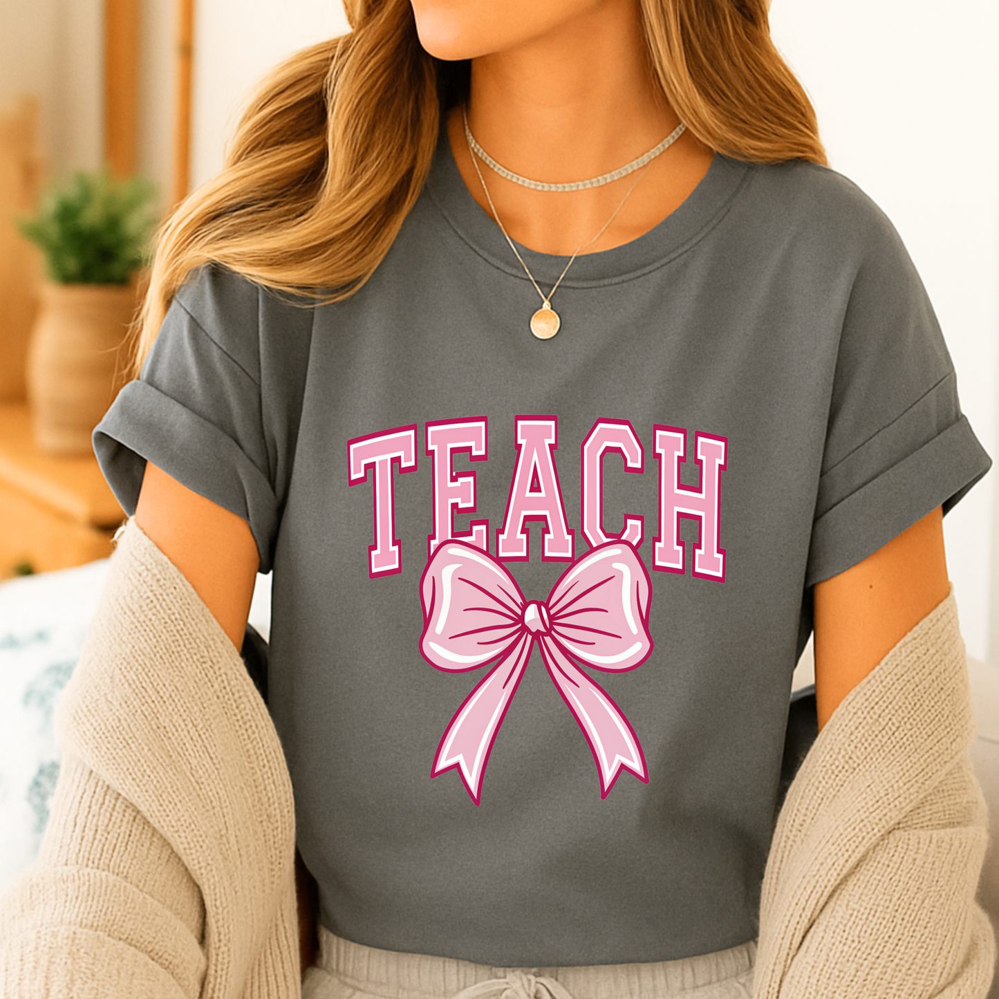 Camiseta Baseball Mama Bow
