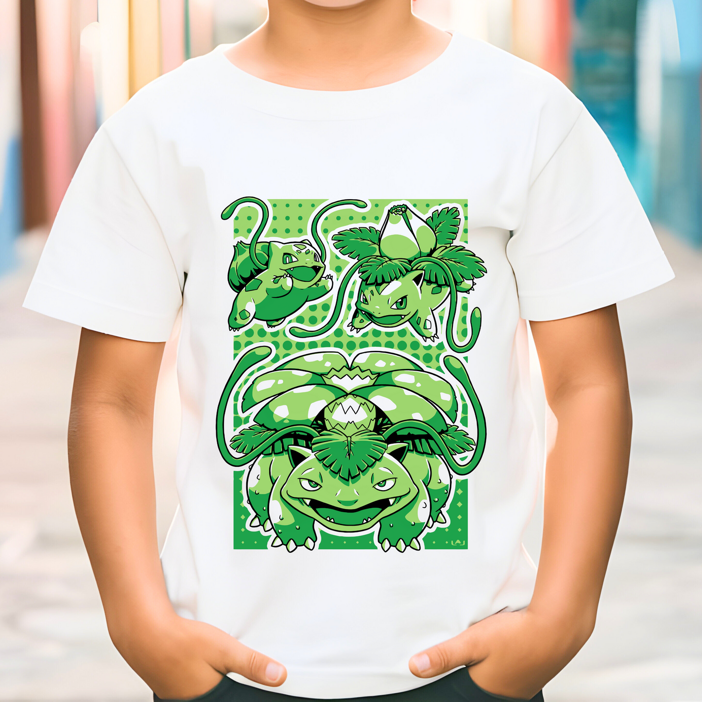 Bulbasaur Evolution Power T-Shirt